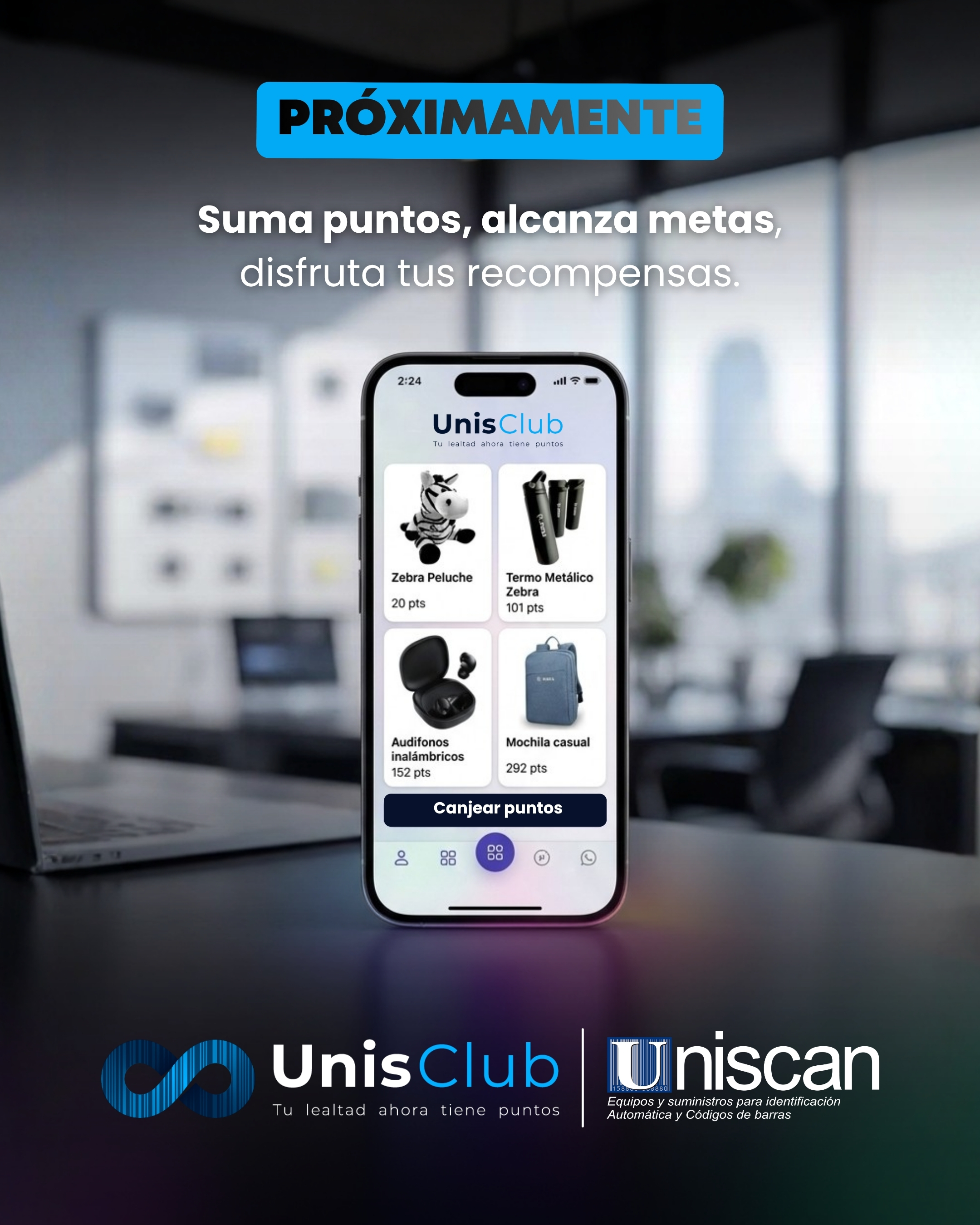 Portal de recompensas Uniscan